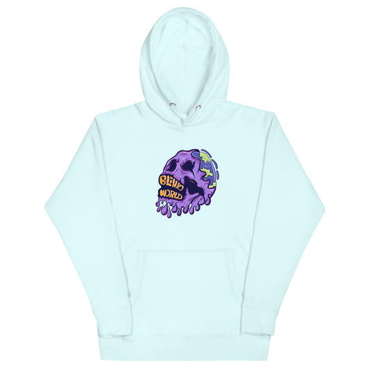 Purple Skull Hoodie